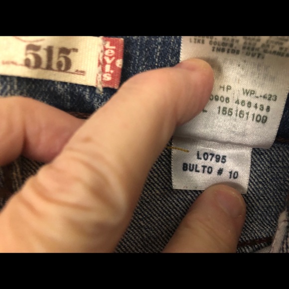 Levi's 515 Jeans Womens 10M Bootcut  Blue Denim - Picture 13 of 14
